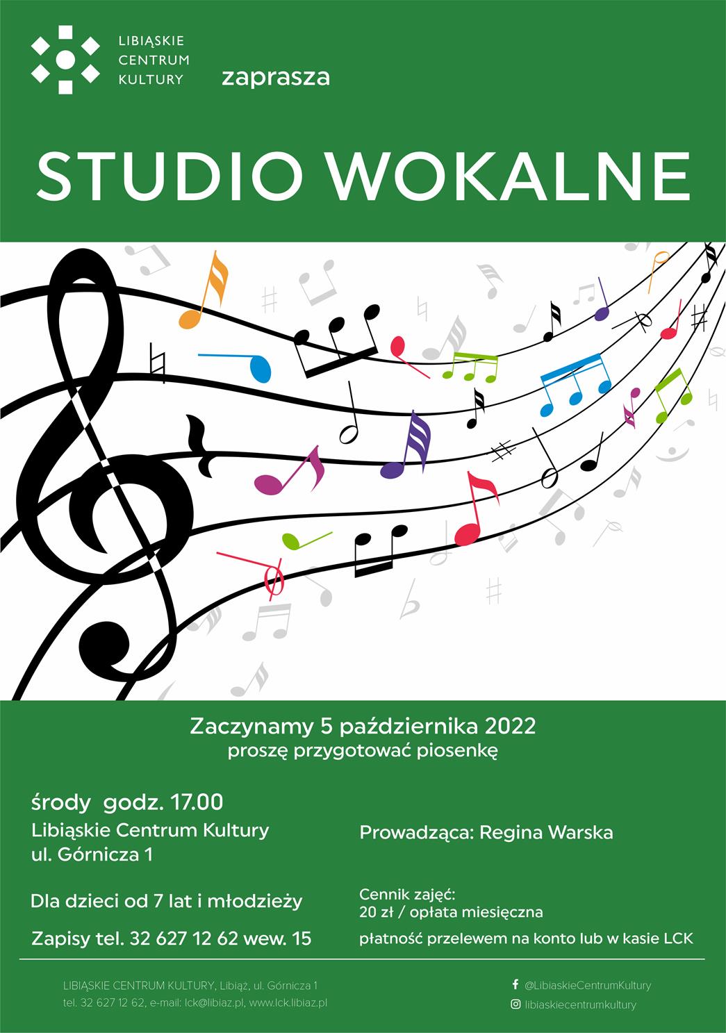 Studio wokalne plakat (Copy)