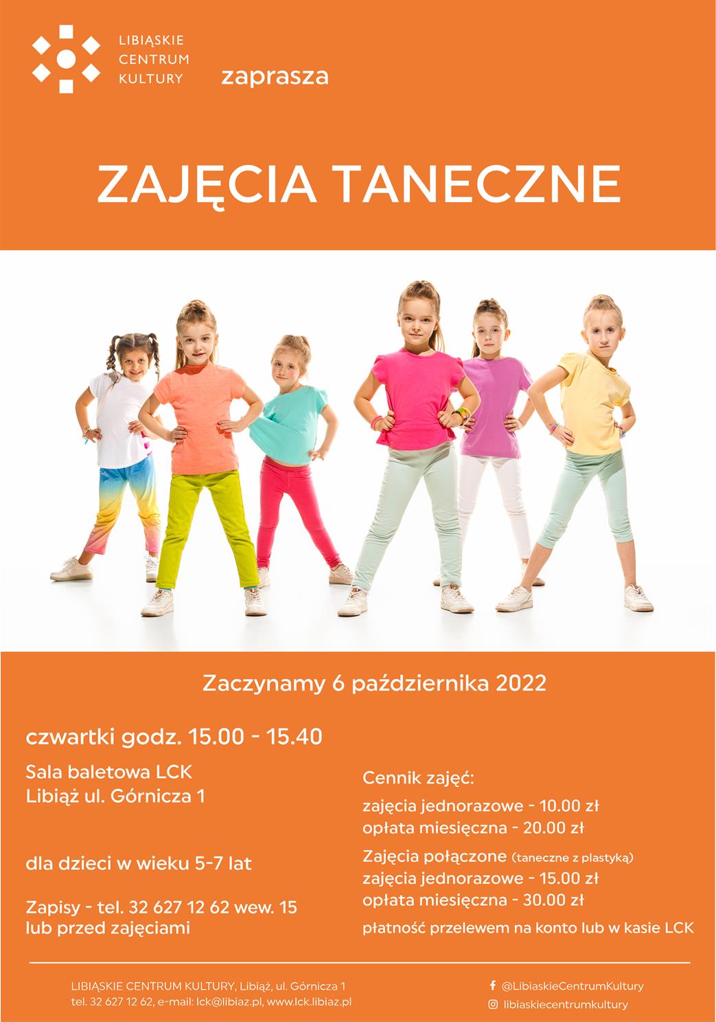 Zajęcia taneczne plakat 2022 (Copy)