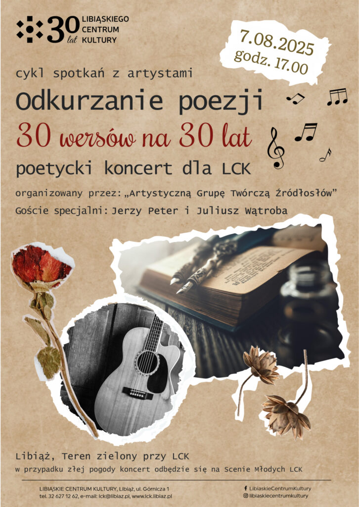 Odkurzanie poezji „30 wersów na 30 lat”