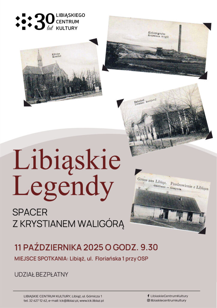 Libiąskie legendy - spacer z Krystianem Waligórą