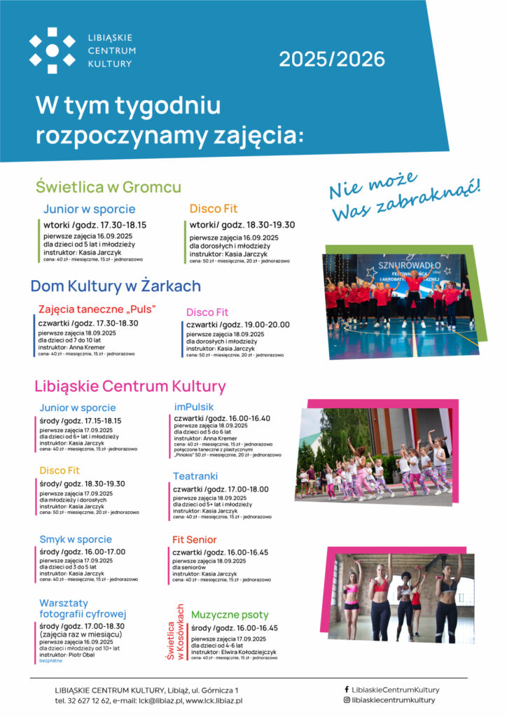 Rozpoczynamy część zajęć