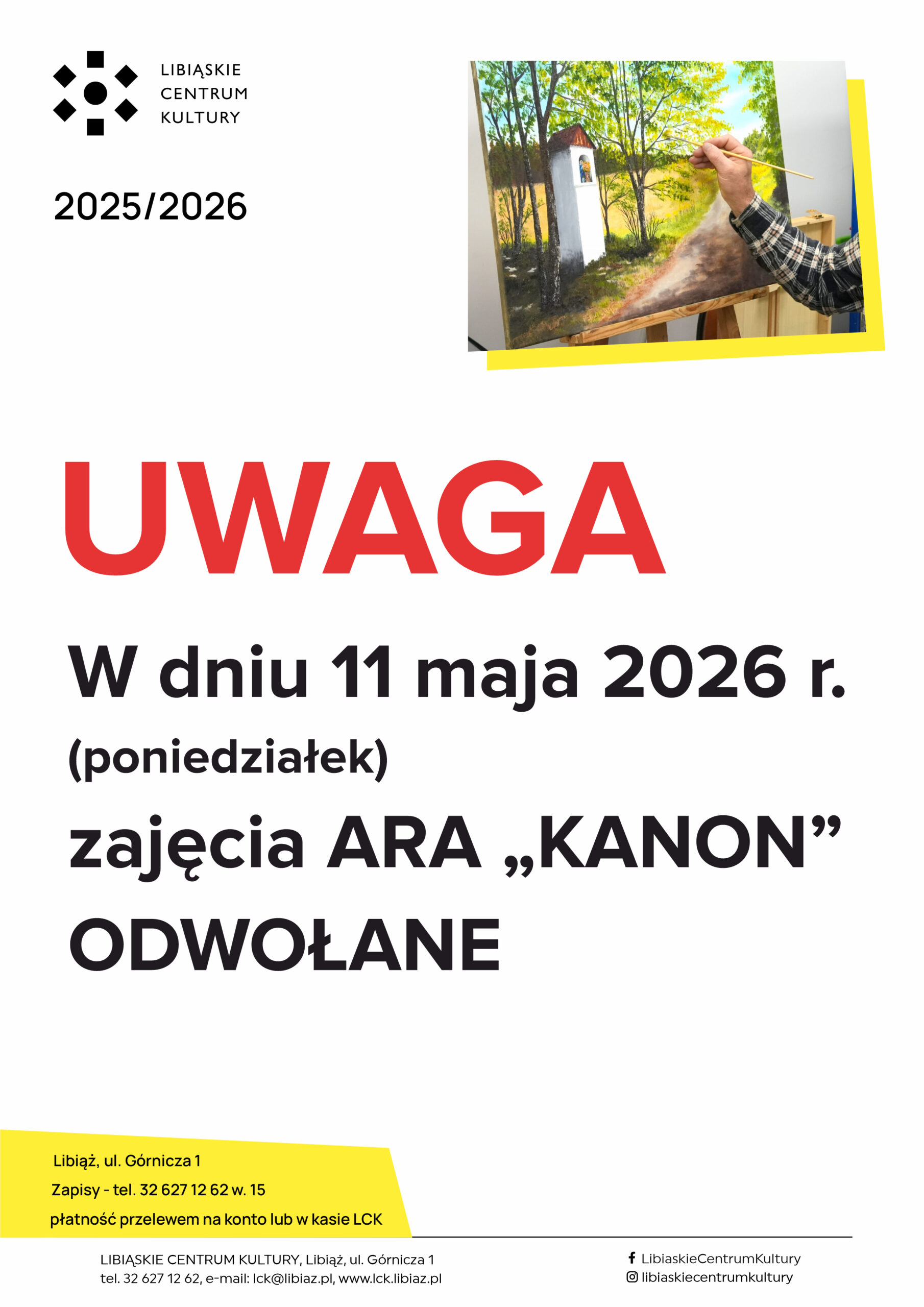 Zajęcia Libiąż odowałane